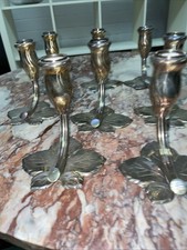 antike Einzel Kerzenständer