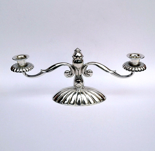Versilberter art deco - versilberter,