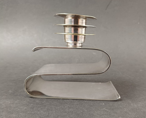 Kleiner versilberter art deco - versilberter,