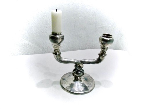 Vintage kerzenleuchter silber - vintage,