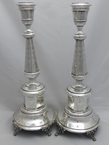 Paar leuchter silber - silber, 800-er