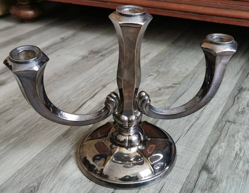 Art deco leuchter 3 armig - art,