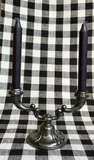 Alt Versilbert Leuchter