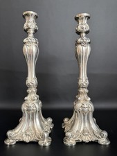 Paar Biedermeier Silber