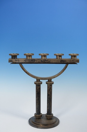 Schwerer kerzenleuchter art - kerzenleuchter,
