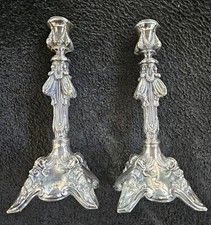 2 antike Kerzenleuchter