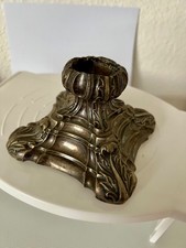 Barocker Silber-Kerzenständer