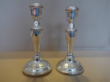 Paar Leuchter Silver on Copper