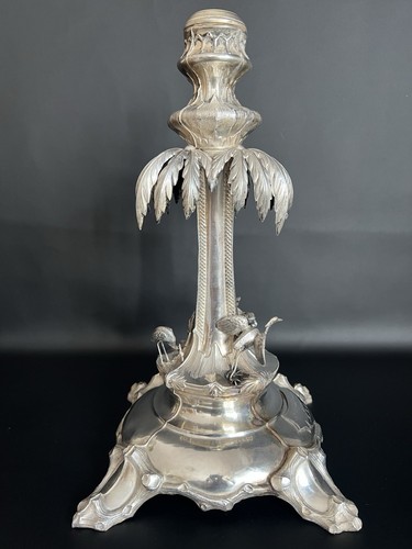 Silber leuchter historismus - silber,