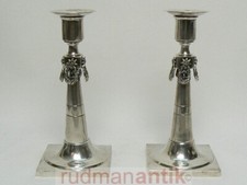 antike KERZENLEUCHTER SILBER