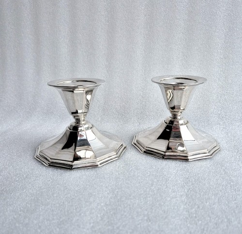 Zwei tolle 830 silber leuchter - 830,